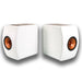 KEF LS50W Wireless Active Bookshelf Speakers; Gloss White Pair
