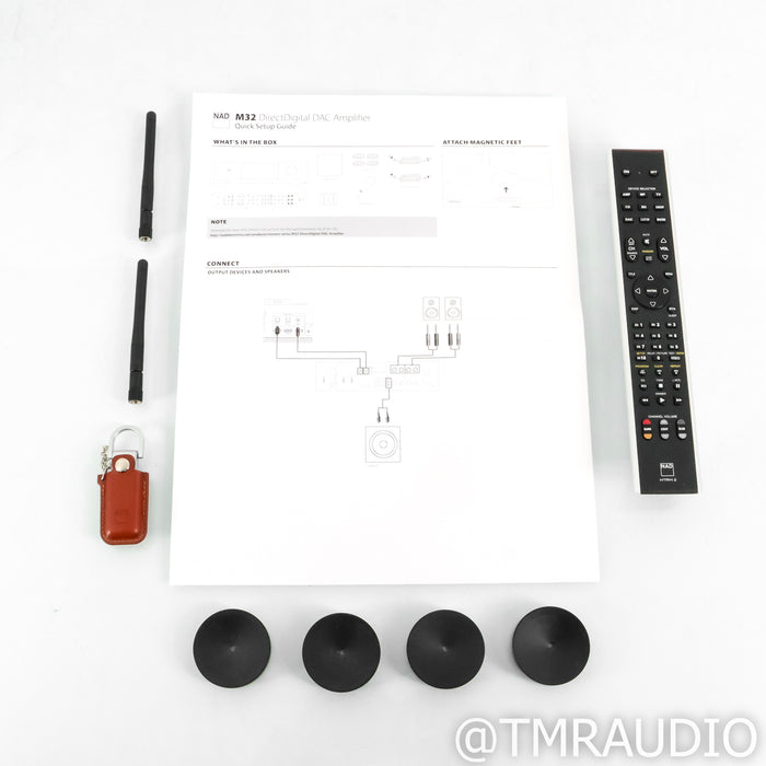 NAD Electronics M33 BluOS Streaming Integrated Amplifier; MM Phono