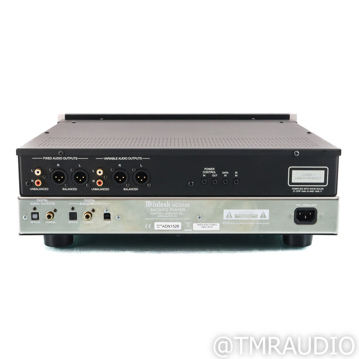 McIntosh MCD550 CD & SACD Player