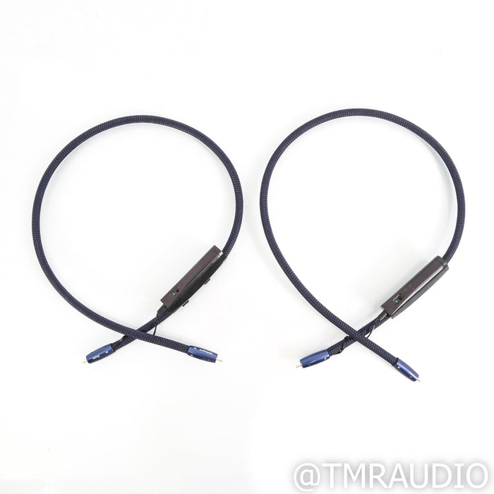 AudioQuest Water RCA Cables; 1m Pair Interconnects