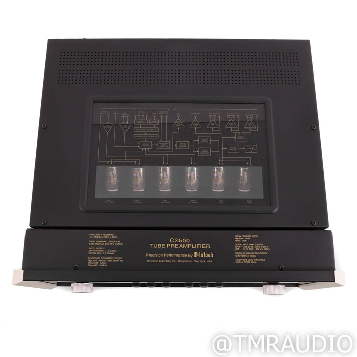 McIntosh C2500 Stereo Tube Preamplifier; MM & MC Phono