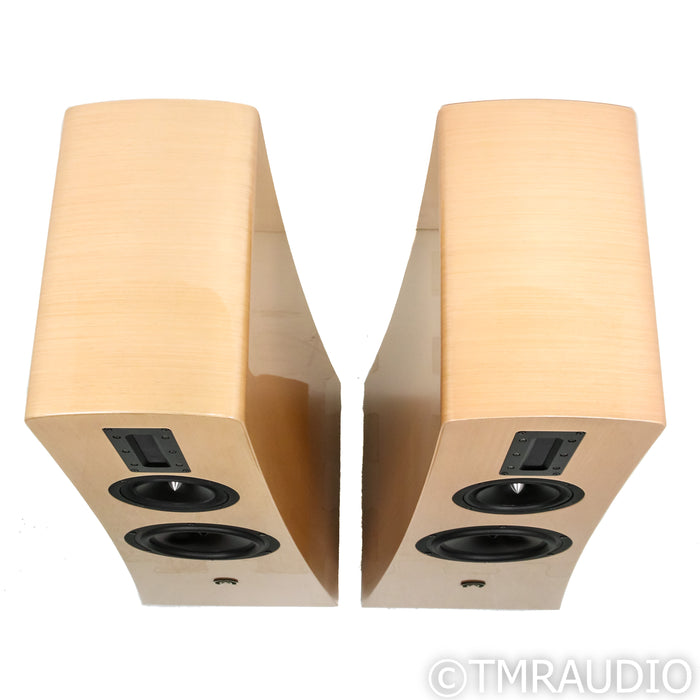 Alta Audio Adam Floorstanding Speakers; Beechwood Pair (No Grills)
