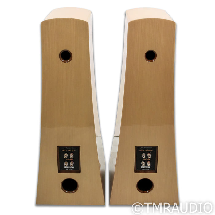 Alta Audio Adam Floorstanding Speakers; Beechwood Pair (No Grills)