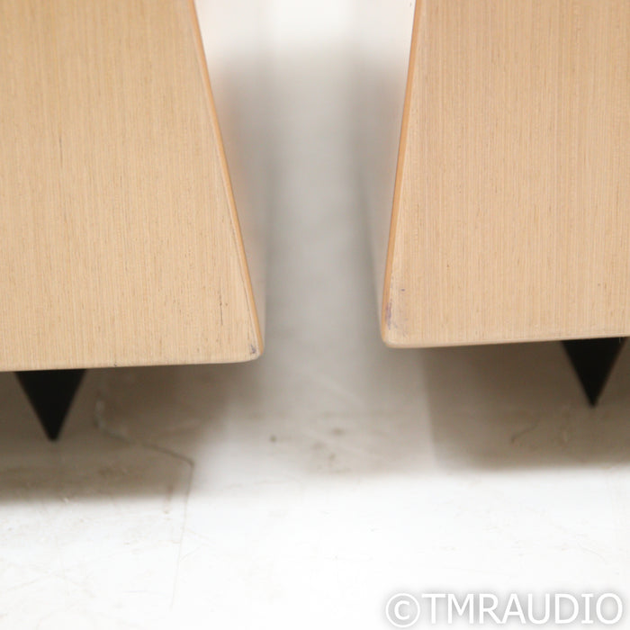 Alta Audio Adam Floorstanding Speakers; Beechwood Pair (No Grills)