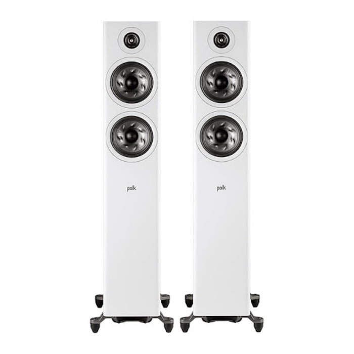 Polk Audio Reserve R600 Floorstanding Speakers; White Pair (Sealed)