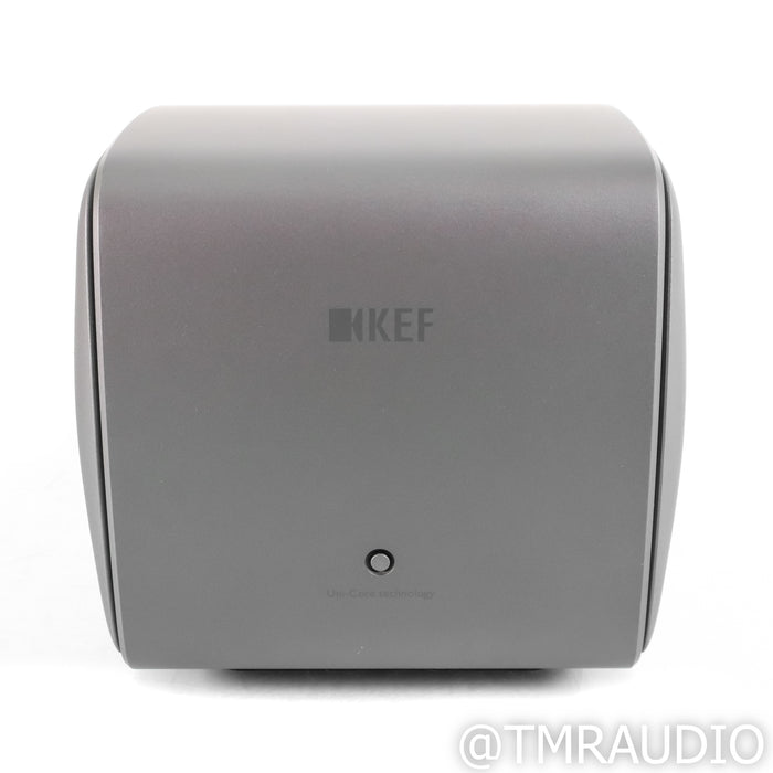 KEF KC62 Dual 6.5" Powered Subwoofer; Titanium Grey