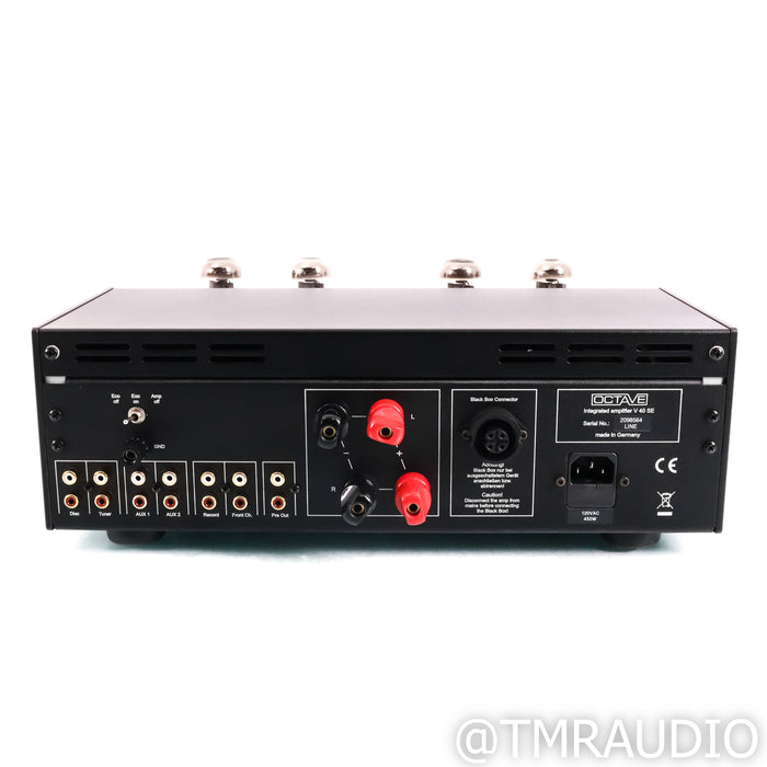 Octave V40 SE Stereo Tube Integrated Amplifier; Black