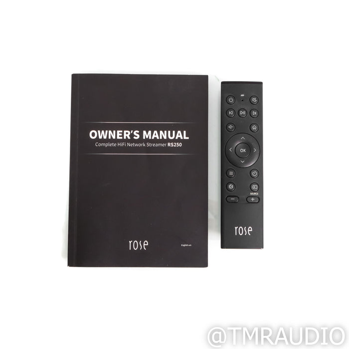 Hifi Rose RS250 Music Streamer & Server; 4TB