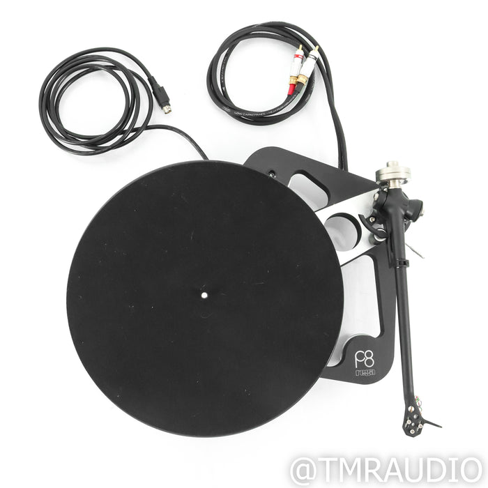 Rega Planar 8 Belt Drive Turntable; Matt Polaris Grey w/ Apheta 3 MC