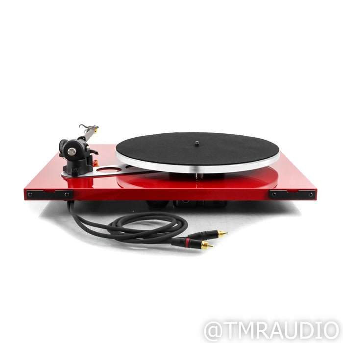 Rega Planar 3 Belt Drive Turntable; Red w/ Exact MM