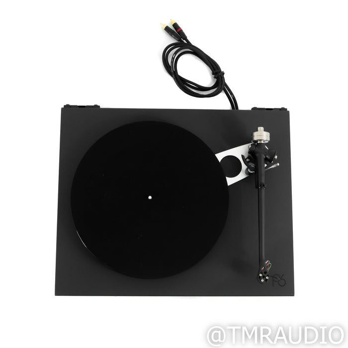 Rega P6 Belt Drive Turntable; Matt Polaris Grey w/ Ania MC