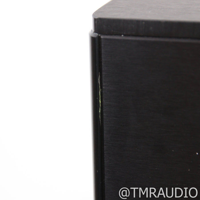 YG Acoustics Hailey 3.0 Floorstanding Speakers; Black Pair; Titan Theis Footers