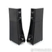 YG Acoustics Hailey 3.0 Floorstanding Speakers; Black Pair; Titan Theis Footers