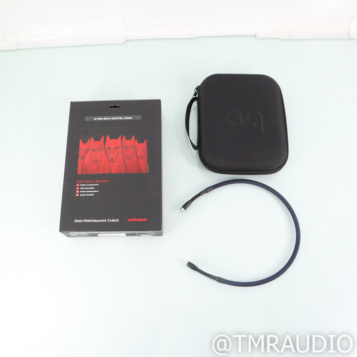 AudioQuest Wild Digital Coaxial Cable; 0.75m Single Interconnect