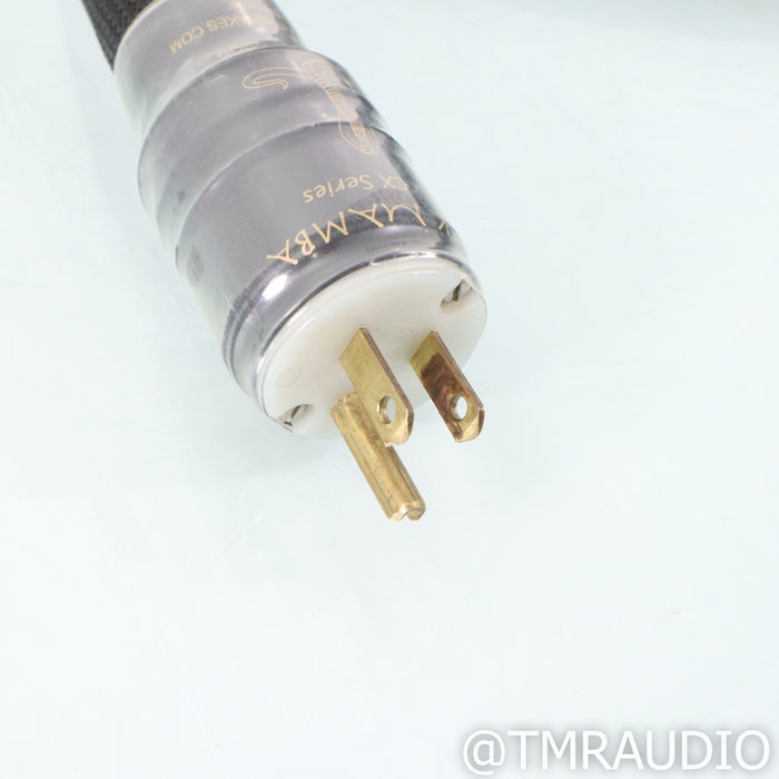 Shunyata Research Black Mamba CX Power Cable; 6ft AC Cord