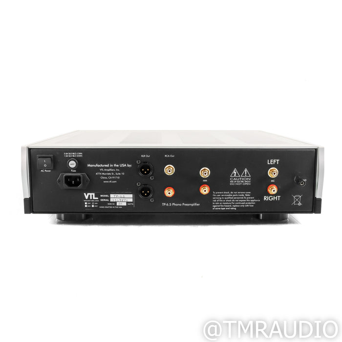 VTL TP-6.5 Signature Tube Hybrid Phono Preamp; MM & MC