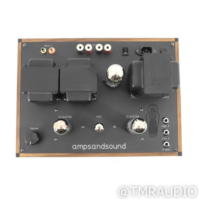 Ampsandsound Mogwai SE Rev 2 Stereo Tube Power Amplifier; Jupiter Caps