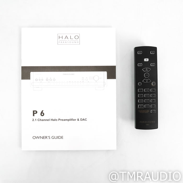 Parasound Halo P 6 Stereo Preamplifier; MM & MC Phono