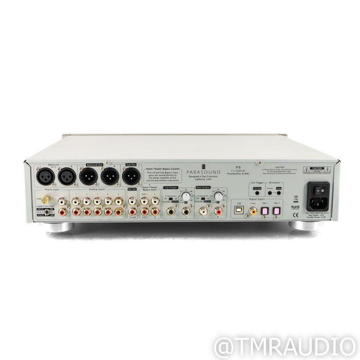 Parasound Halo P 6 Stereo Preamplifier; MM & MC Phono