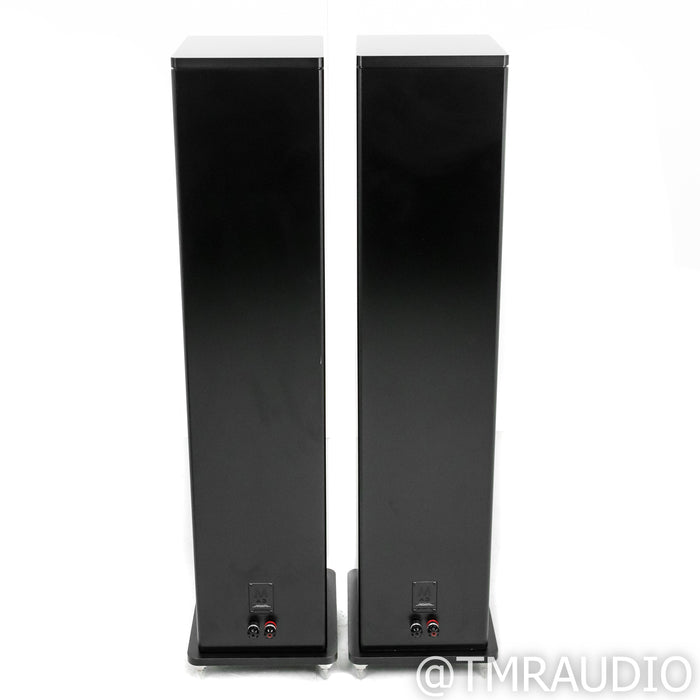Magico A3 Floorstanding Speakers; Black Brushed Aluminum Pair
