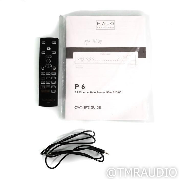 Parasound Halo P6 Stereo Preamplifier; MM & MC Phono