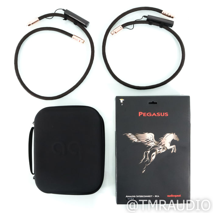 AudioQuest Pegasus RCA Cables; 1m Pair Interconnects