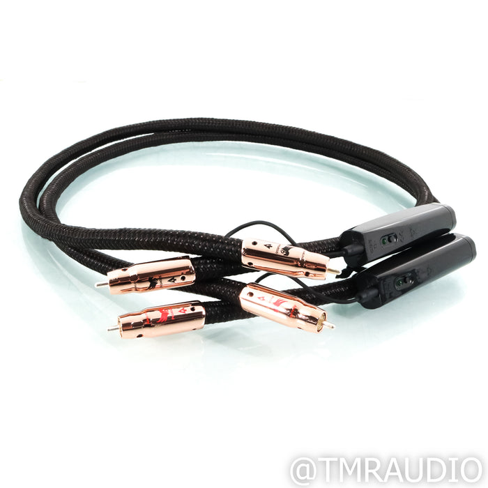 AudioQuest Pegasus RCA Cables; 1m Pair Interconnects