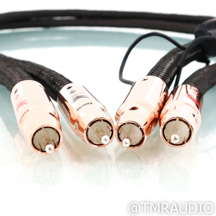 AudioQuest Pegasus RCA Cables; 1m Pair Interconnects