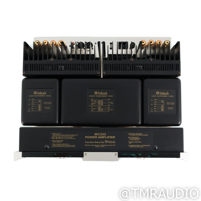 McIntosh MC252 Stereo & Mono Power Amplifier