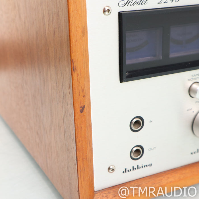 Marantz 2245 Vintage Stereo Receiver; w/ Wood Cabinet