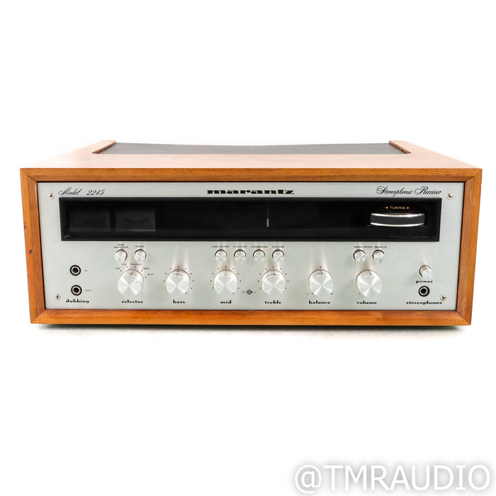 Marantz 2245 Vintage Stereo Receiver; w/ Wood Cabinet