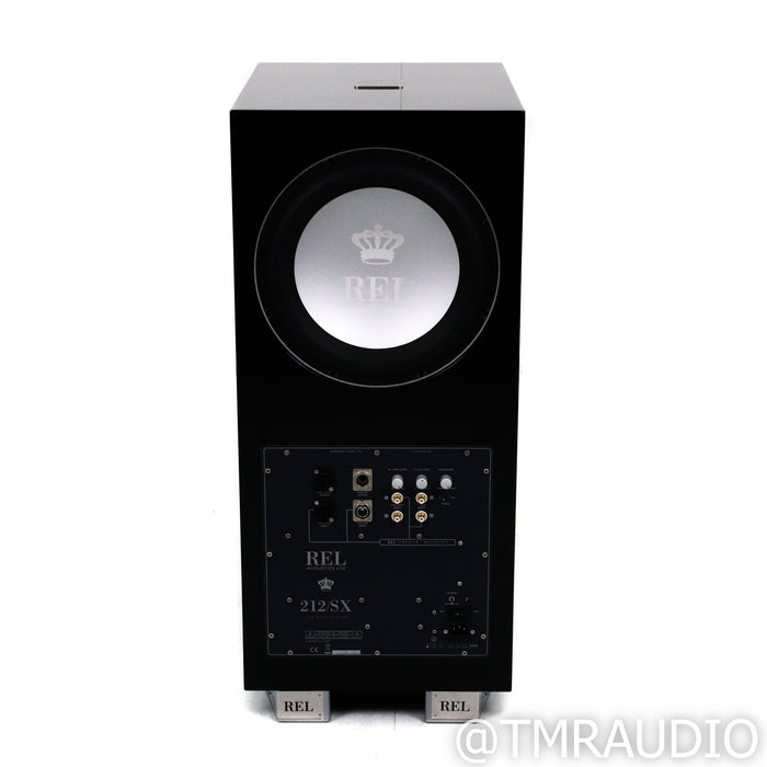 REL Acoustics 212/SX Dual 12" Powered Subwoofer; Piano Black