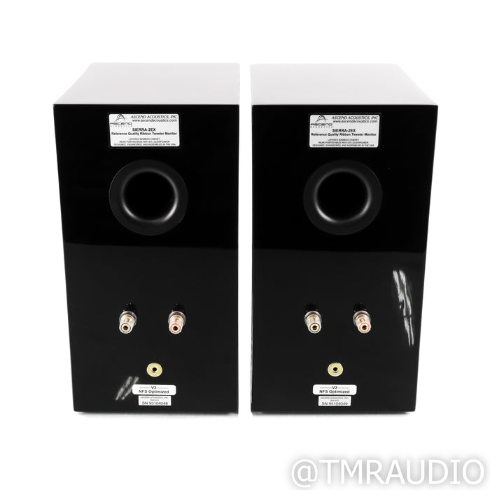 Ascend Acoustics Sierra-2EX V2 Bookshelf Speakers; Piano Black Pair