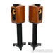 Bowers & Wilkins Nautilus 805 Bookshelf Speakers; Cherry Pair w/ Custom Stands