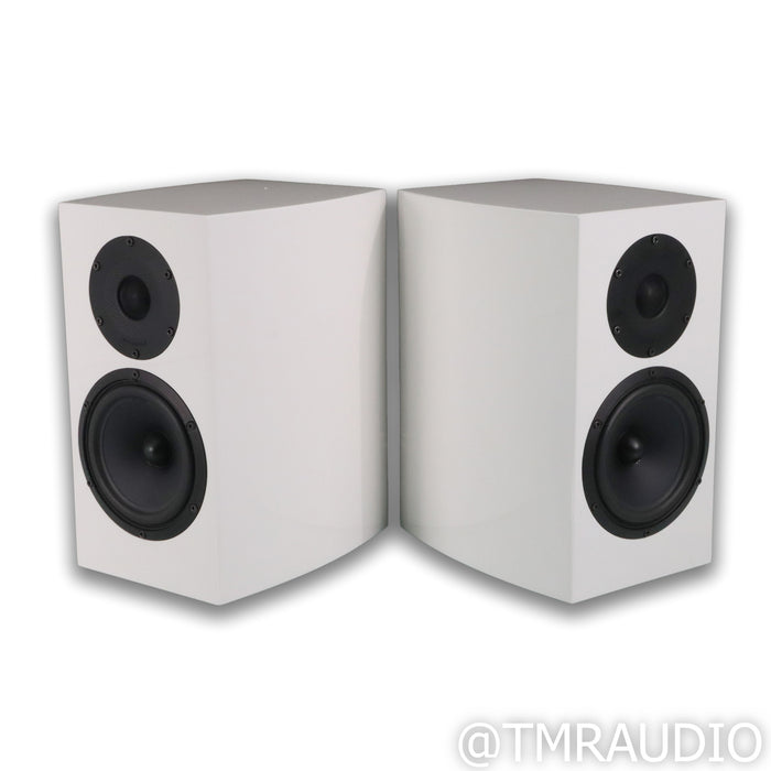Atohm GT-1 Devialet Special Edition Bookshelf Speakers; Gloss White Pair