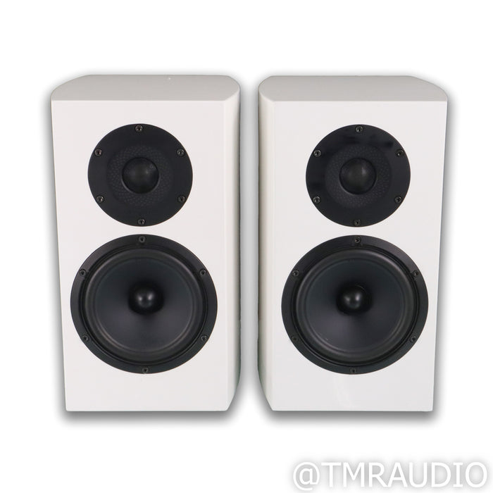 Atohm GT-1 Devialet Special Edition Bookshelf Speakers; Gloss White Pair