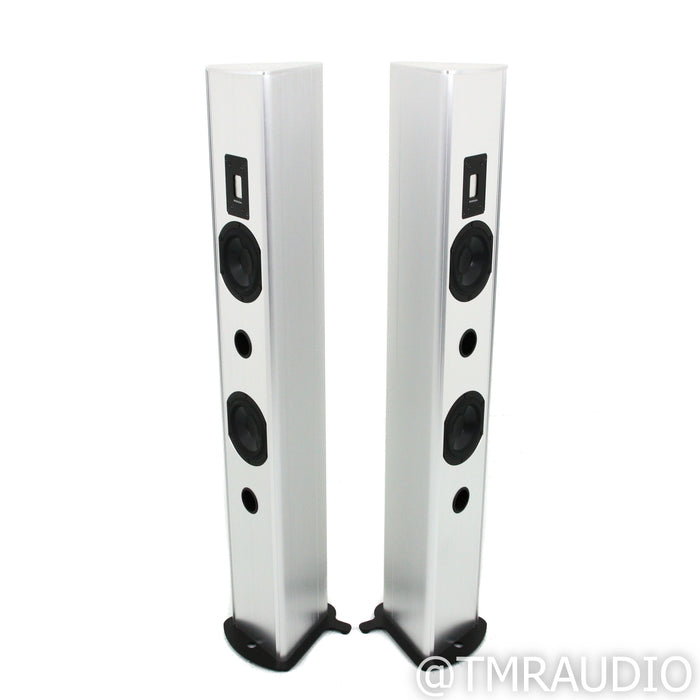 Piega P4XL MKII Floorstanding Speakers; Aluminum Pair