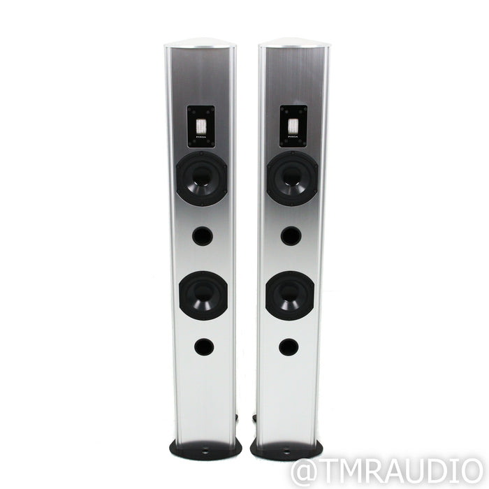 Piega P4XL MKII Floorstanding Speakers; Aluminum Pair
