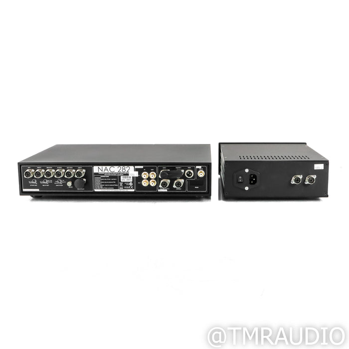 Naim NAC 282 Stereo Preamplifier; w/ NAPSC PS & Custom HiFi Cables PSU