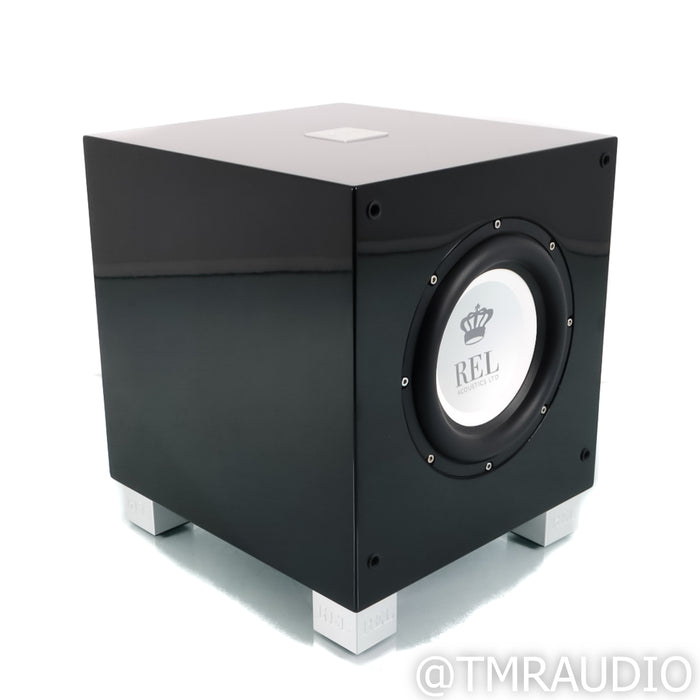 REL Acoustics T/7i 8" Powered Subwoofer; Black Gloss