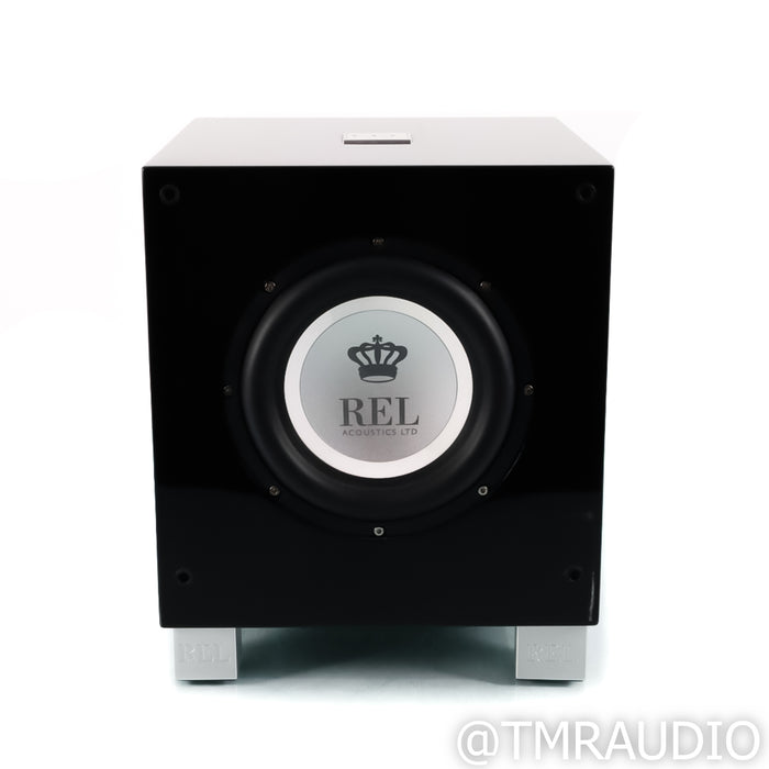 REL Acoustics T/7i 8" Powered Subwoofer; Black Gloss