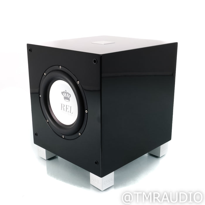 REL Acoustics T/7i 8" Powered Subwoofer; Black Gloss