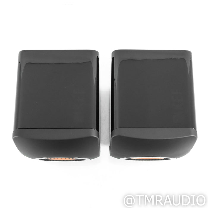 KEF LS50 Bookshelf Speakers; Black Pair