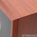 KLH Model Three Bookshelf Speakers; Mahogany Pair w/ Stands