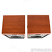 KLH Model Three Bookshelf Speakers; Mahogany Pair w/ Stands