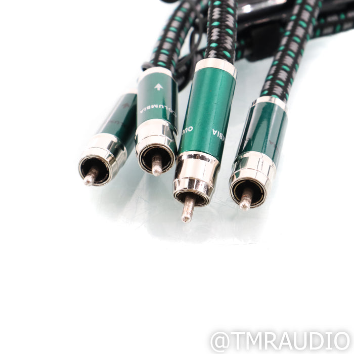 AudioQuest Columbia RCA Cables; 1m Pair Interconnects; 72v DBS