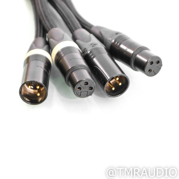 Shunyata Research Zitron Python XLR Cables; 1m Pair Balanced Interconnects