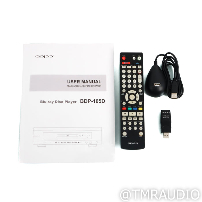 Oppo BDP-105D Universal Blu-ray Player; CD & SACD