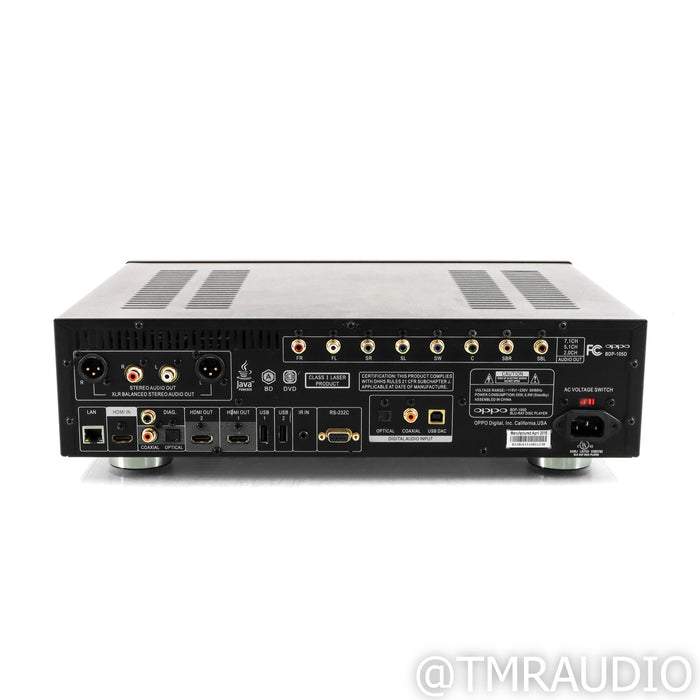 Oppo BDP-105D Universal Blu-ray Player; CD & SACD