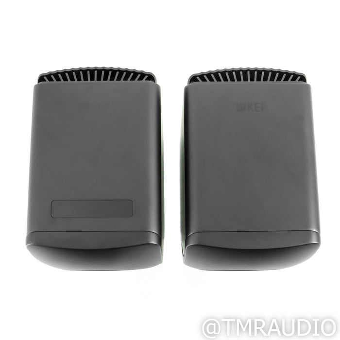 KEF LS50 Wireless II Active Bookshelf Speakers; Carbon Black Pair